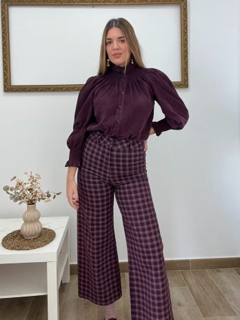 Pantalón cuadros