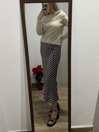 Falda Satén
