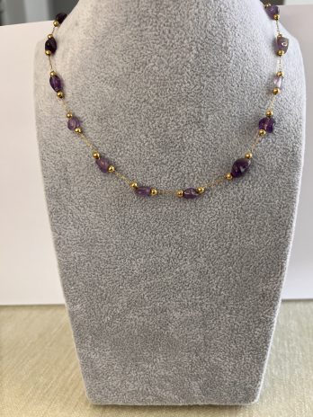 Colgante Violet Gold